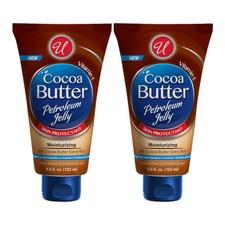 Cocoa Butter Petroleum Jelly Skin Protectant, 4.5oz 128g  Pack of 2 