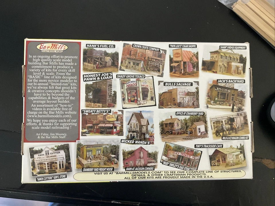 Bar Mills Scale Model Works (HO Scale) Cundy Cannery "Limited Run of 500 (Kits)" Foto 2 de 4