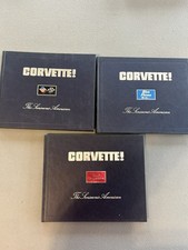 3 Corvette History Books 1953-1976 Blue Flame Fuel Injector Posters 3 Corvette History Books 1953-1976 Blue Flame Fuel Injector Posters