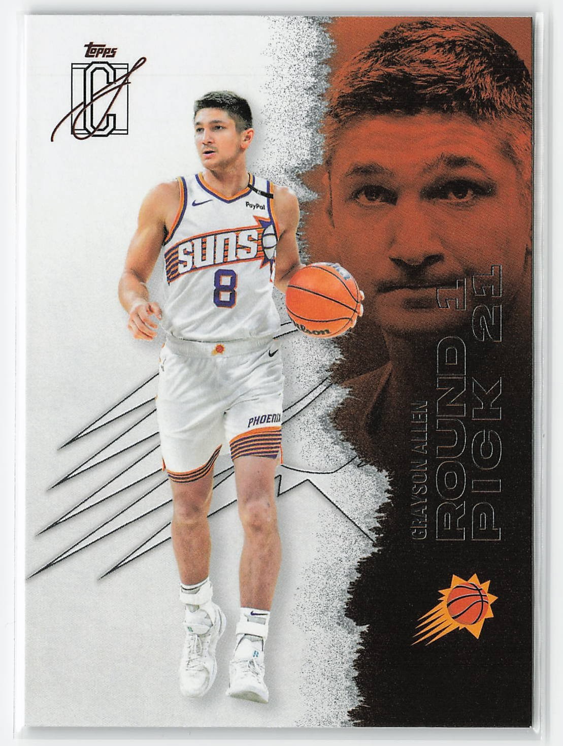 2025-26 Topps Signature Class Grayson Allen Round 1 Pick 21 Suns #82 NM