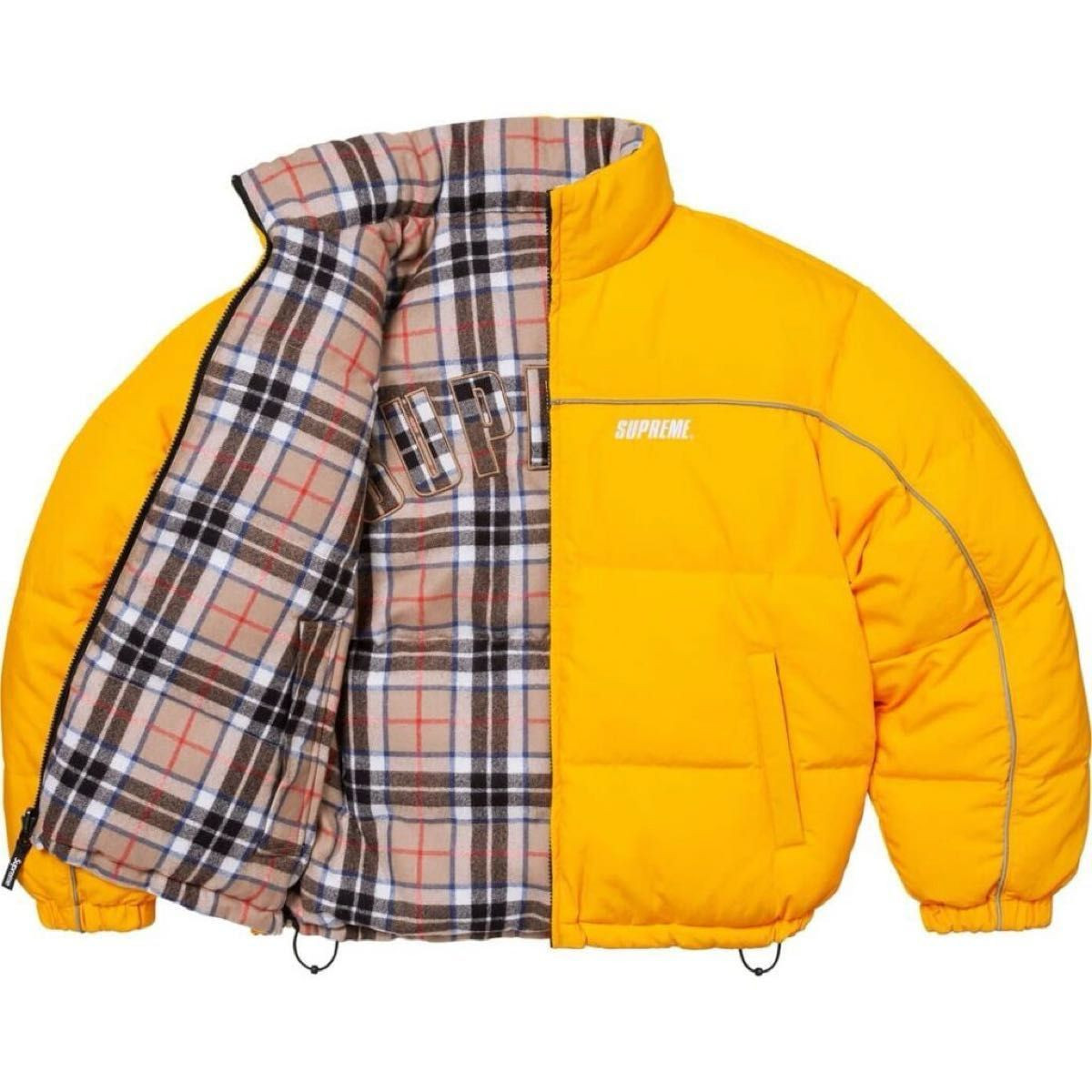 Supreme Reversible Puffer Jacket Yellow | eBay Supreme Reversible Puffer Jacket Yellow | eBay