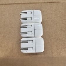 Lot of 3 Apple 12W USB Power Adapter A2167 USB-A Wall Charger iPad iPhone