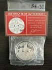 Sexy STL Mint Spicy Silver BUST-ED Sexy Girl Cop  1Oz .999 Silver Round W/ COA