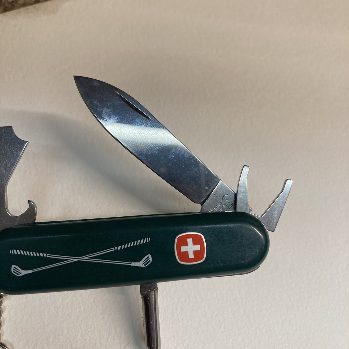 Wenger Swiss Army Golf Pro Multi Tool Pocket Knife Made In