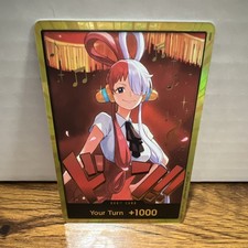 Bandai: One Piece CCG Don!! Card - Uta - Full Art Foil - Standard Size