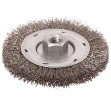 New Bosch OEM WB569 4" Wire Wheel, Crimped, Cs, 5/8" X 11" Arbor