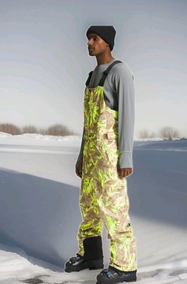 Mens The North Face Freedom Waterproof Vented  Ski Bib Sz XL / Reg New W Tags