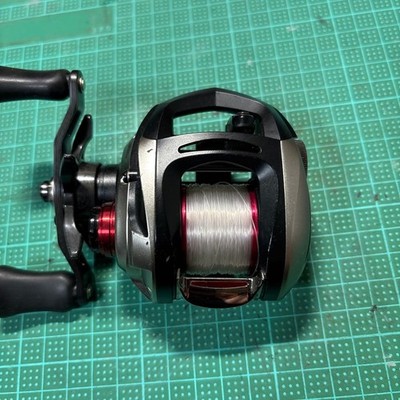 Daiwa SV LIGHT LTD6.3L-TN Spinning Reel Used Silver Red 14lb Line Capacity