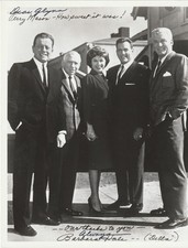 Barbara Hale signed PERRY MASON cast photo 8x10