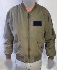 GIUBBOTTO BOMBER DA VOLO TIPO L.2BB VERDE OLIVA TAG 50 CON TERMOFODERA