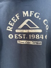 Reef Men's Legacy Fleece Hoodie Deep Blue large