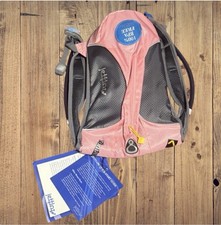 JETFLOW Mochila Hidratación Ciclismo Senderismo Aire Libre Rosa Libre de BPA NUEVA CON ETIQUETAS