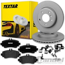 TEXTAR BREMSSCHEIBEN 260mm + BELÄGE VORNE passend für MERCEDES A-KLASSE W168