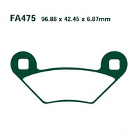 Bremsbelag EBC FA475TT Vorne FüR Polaris Sportsman 850 XP Forest HO EPS 13-14