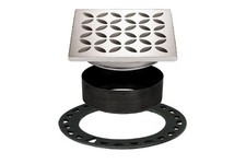 Adjustable Shower Drain Strainer Waterproof Integration Various Grate Designs