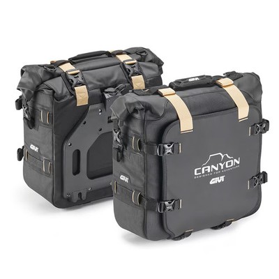 Givi Monokey Seitentaschen GRT720 Canyon 50L wasserdicht und leicht schwarz