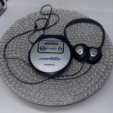 Magnavox Portable CD Player JogProof 45 ESP Anti Skip MPC225SL /17 Tested Works