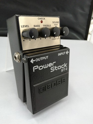 BOSS ST-2 Guitar Effects Pedal Distortion Overdrive Effect Used