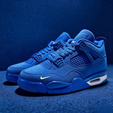 Nigel Sylvester x Jordan 4 Retro OG Brick By Brick Blue Mens Size US 7-12