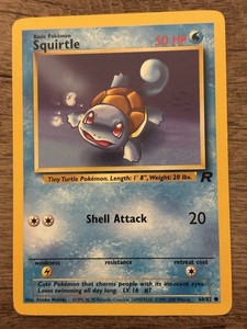 1995 Squirtle Pokemon Card | eBay