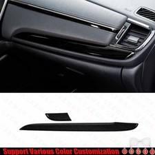 Para Honda CR-V CRV 2017-2022 Negro Brillante Consola Central Salpicadero Tira Borde