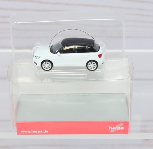 Herpa 034890, Audi Ai Sportback Sedán, Blanco Glaciar Metálico, Escala 1/87 HO | Zustand: New