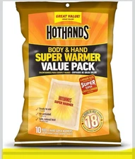 Body & Hand Super Warmers - Long Lasting Natural Odorless Air Activated Warme...