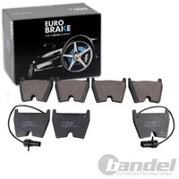 Eurobrake BremsbelÄGe Satz Vorderachse Passend FÜR Audi A4 A5 A6 R8 VW Phaeton