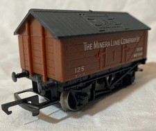 HORNBY RAILWAYS R211 LIME WAGON THE MINERA LIME COMPANY, UNBOXED GC