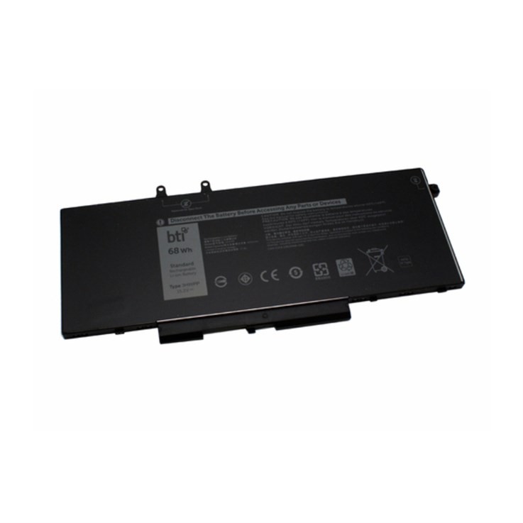 BTI JG75F compatible 68Wh 4-cell battery for LATITUDE 5501