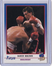 1991 KAYO BOXING CARD #44 DAVEY HILTON ID9