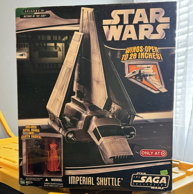 Hasbro Star Wars Saga Collection Imperial Shuttle ROTJ 2006 Darth Vader