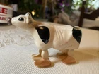 Vintage Made In Hong Kong Plastic Ramp Walker Cow Figure Marx Style