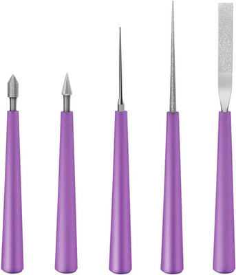 Bead Reamer for Jewelry Making, Bead Spinner Hole Enlarger Tool for Glass Plasti