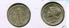 1939 D MERCURY HEAD DIME AU 5069T