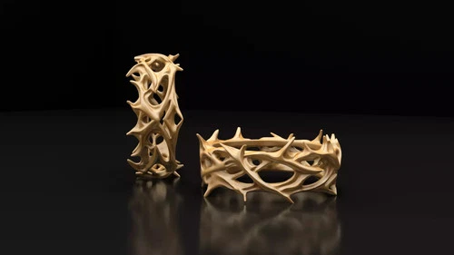 Crown of Jesus ring, Crown of thorns silver ring, Jesus the Nazarene king of the