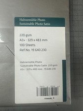 Hahnemühle Sustainable Photo Satin 220gsm – A3+ (329×483mm) – pk100 - 19640230