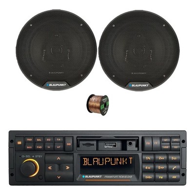 Blaupunkt FRANKFURT USB Bluetooth AM/FM Stereo Radio, 2x 6'' 40W Speaker,Wire