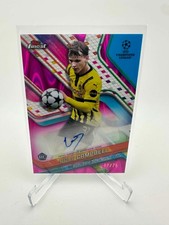 Cole Campbell 2024-25 Topps Finest UEFA Club Competitions Pink Rookie Auto /75