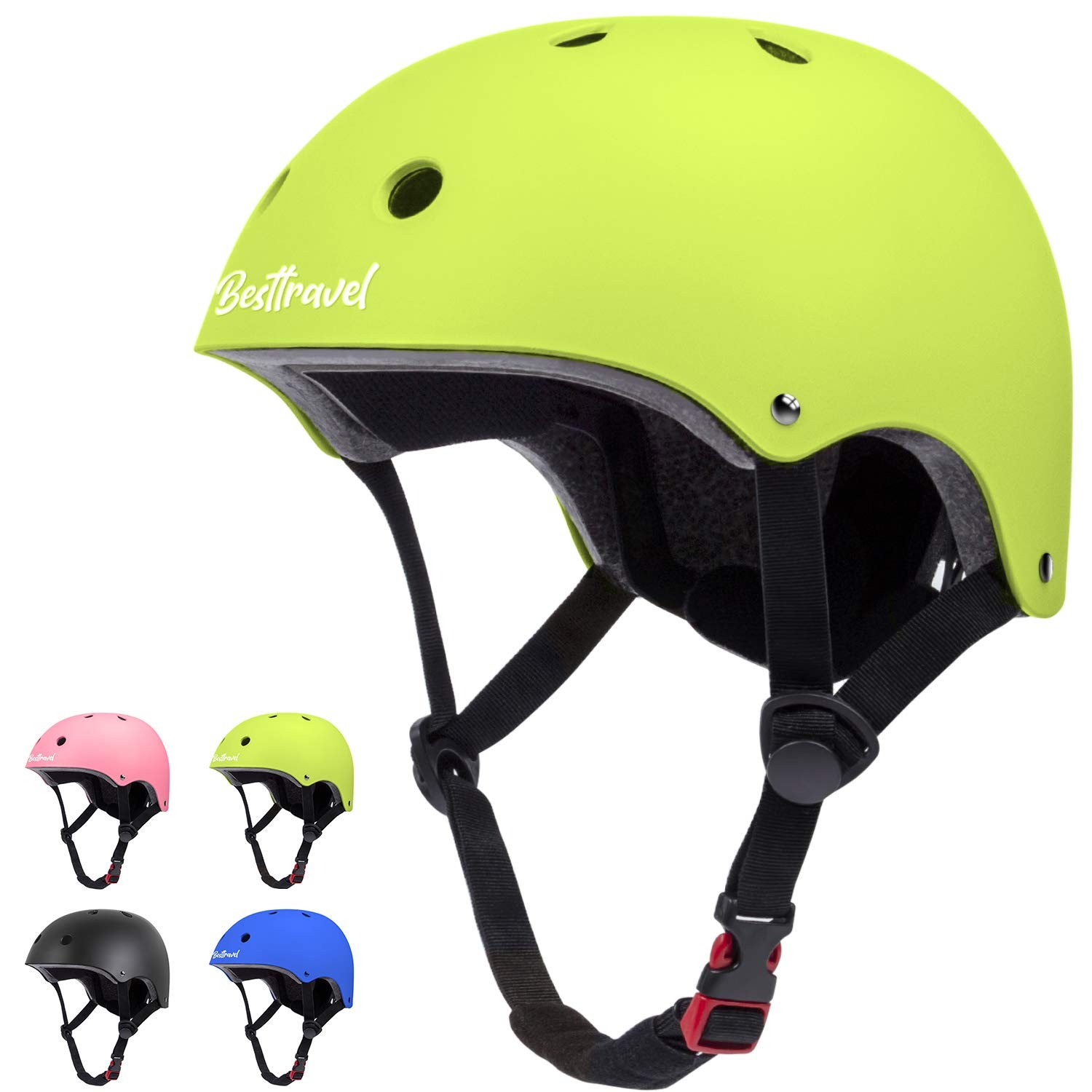 Kids Helmet, Toddler Adjustable Kids Ages 3-8 Years Old Boys Girls Multi-Spor...