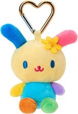Sanrio Usahana Mini Mascot Holder Key Chain Plush Colorful Y2K Retro Japan New
