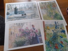 Fantastic Carl Larsson (1853-1919) Art Prints x4 