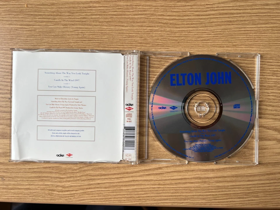 Elton John -  Candle In The Wind 1997 / Maxi-CD mit 3 Titeln - Bild 2 von 3