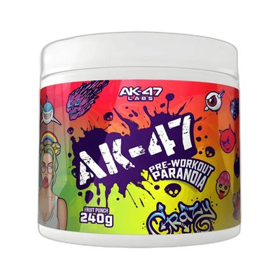 Paranoia AK47 - Bestseller Pre-Workout für maximale Leistung & Energie