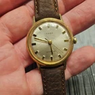1969 Vintage Timex Mechanical Men's Runs 11642469 New Leather Strap