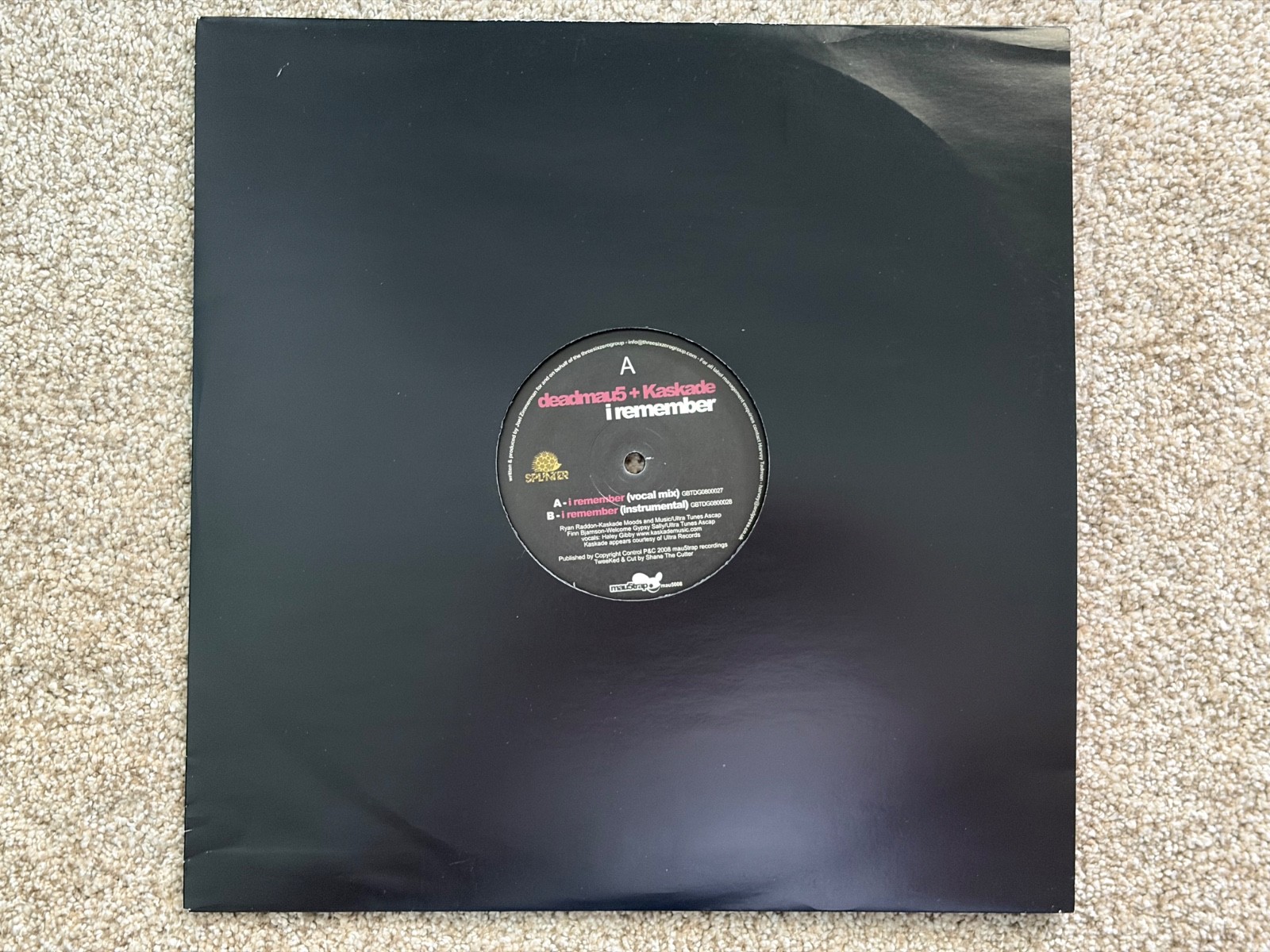 & Kaskade - I Remember 12" Single