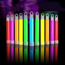 Glow Sticks Bulk 100Ct Premium Glow in the Dark Light up with Lanyards, for Part