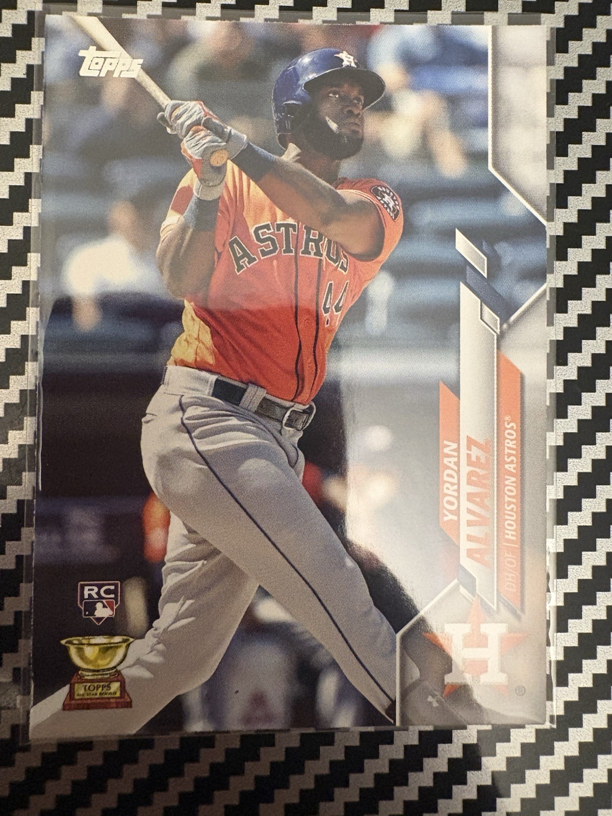 2020 Topps - Yordan Alvarez #276 Orange Jersey (RC)