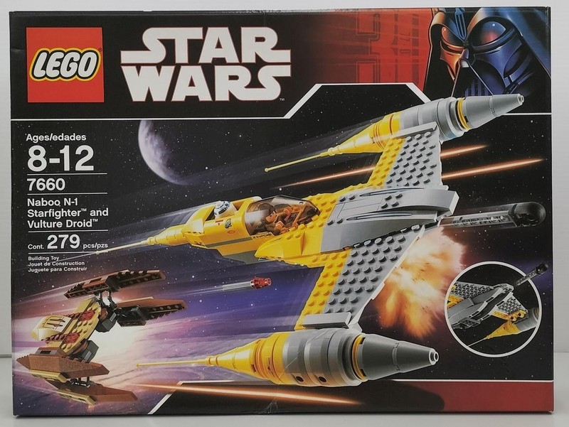 LEGO Star Wars 7660 Naboo N-1 Starfighter Vulture Droid Factory Sealed Box F/S