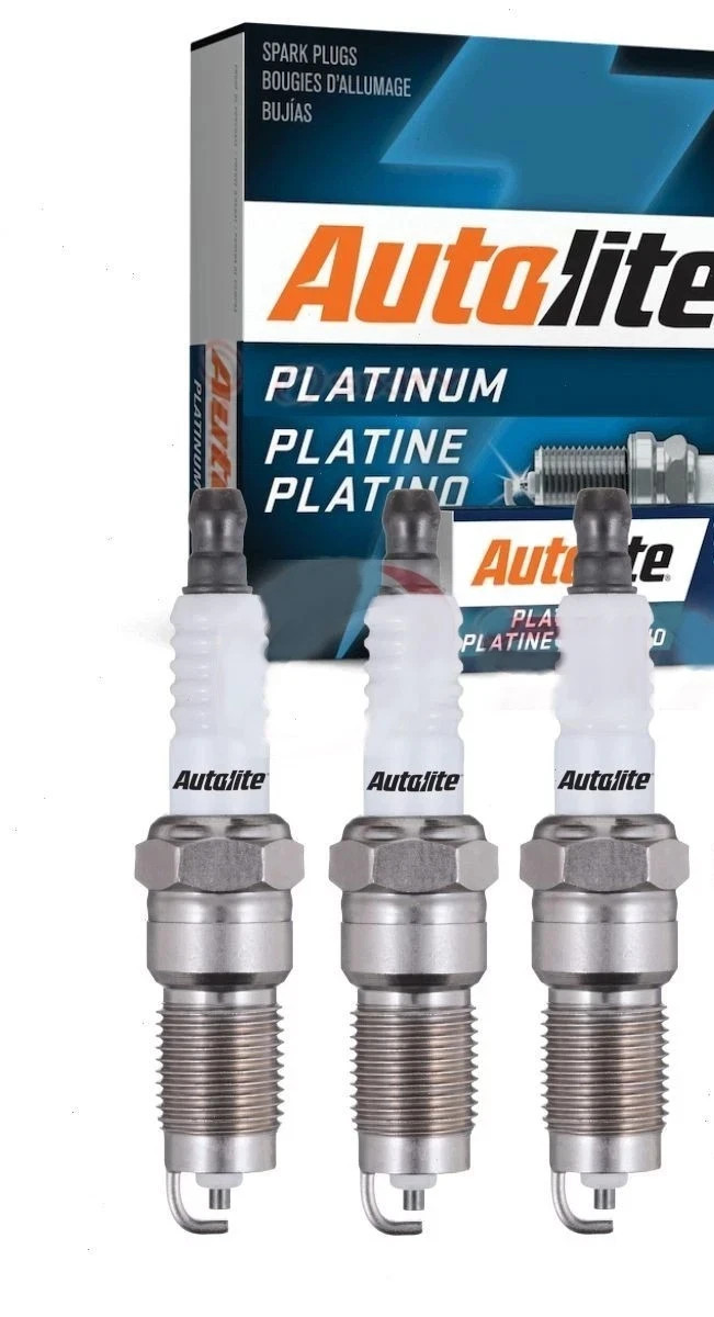 NEW X3 Autolite AP5144 Spark Plug Platinum For Ford, Mazda, Mercury